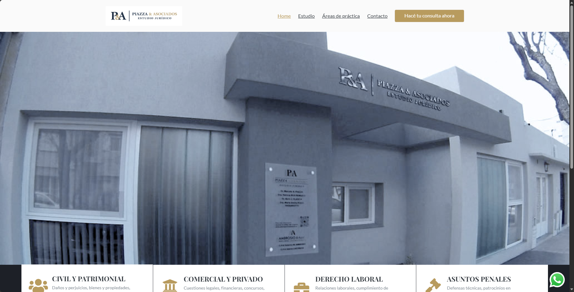 Piazza & Asociados (Estudio Jurídico) — antes