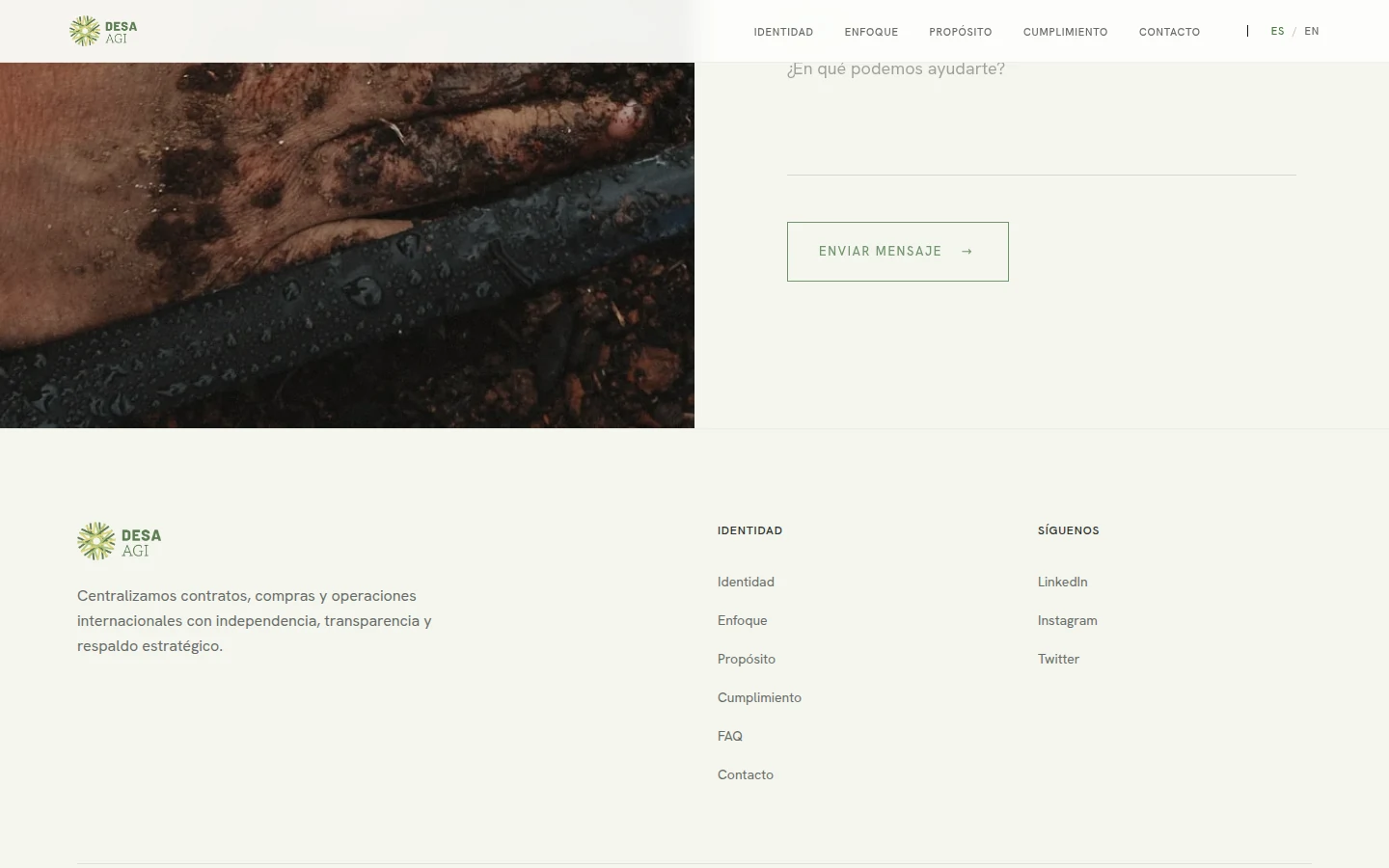 DESA AGI — Footer