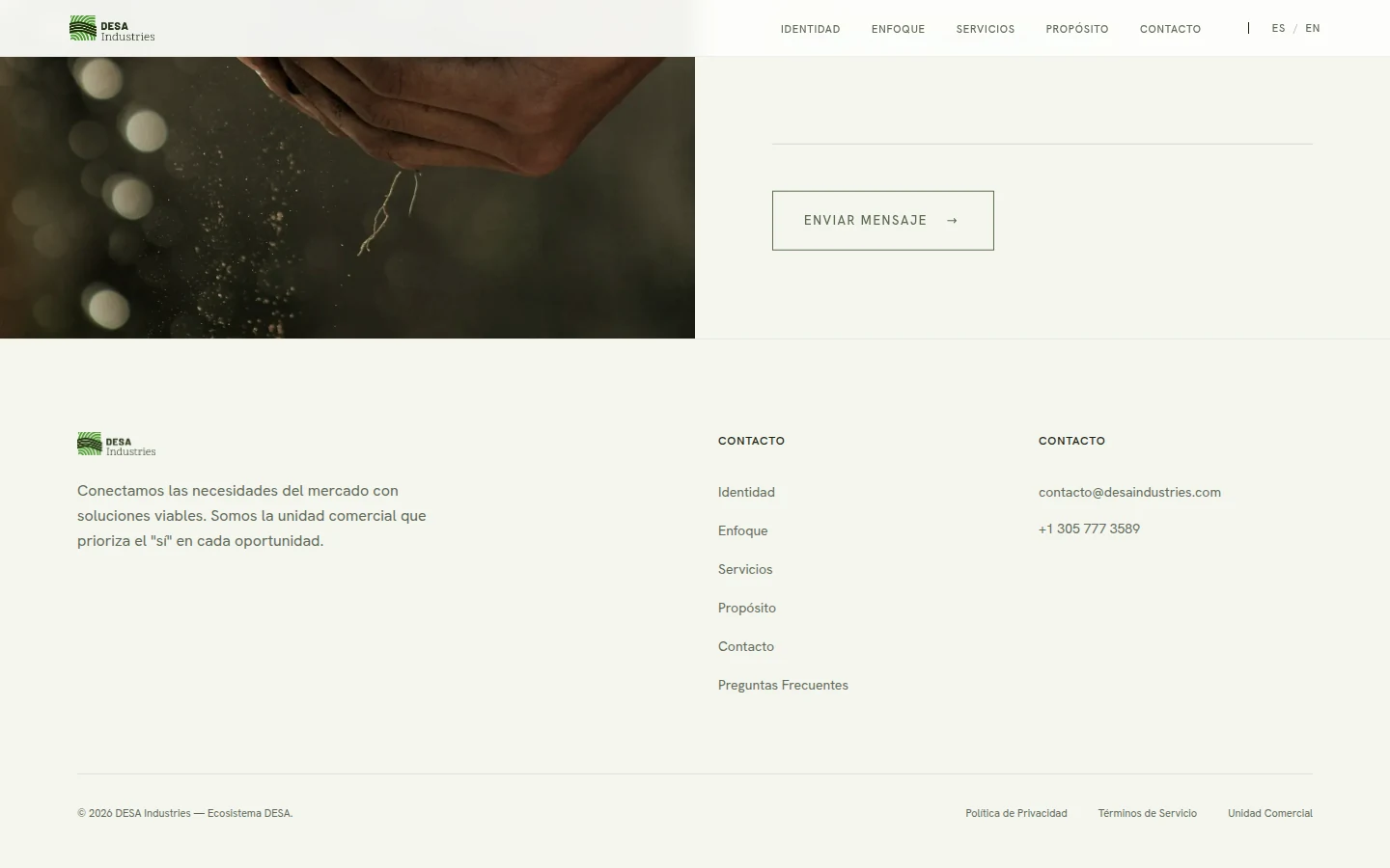 DESA Industries — Footer
