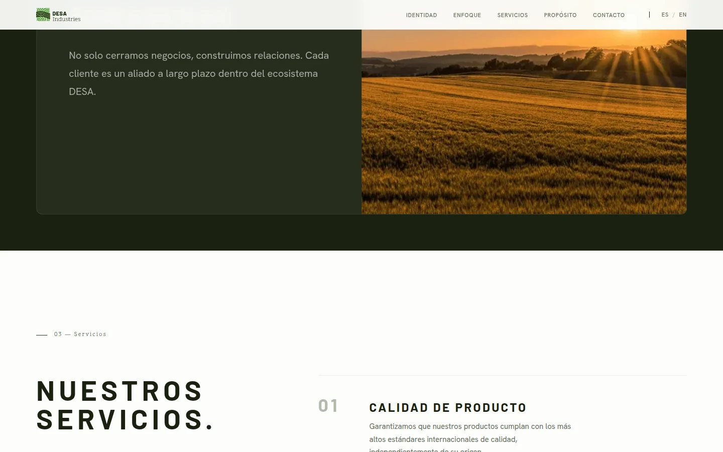 DESA Industries — Capacidad operativa